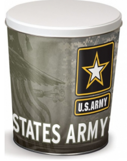 3 1/2 Gallon Armed Forces Tin