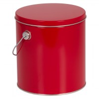 Classic Size Popus Red Tin