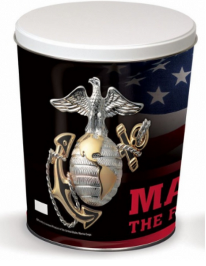 3 1/2 Gallon Armed Forces Tin